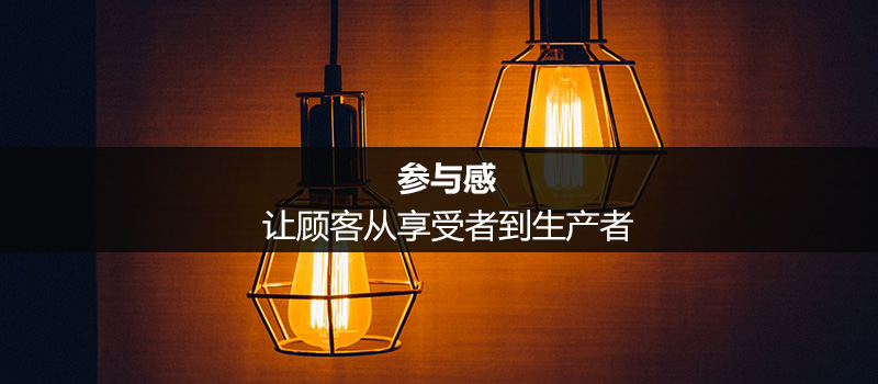 參與感：讓顧客從享受者到生產(chǎn)者
