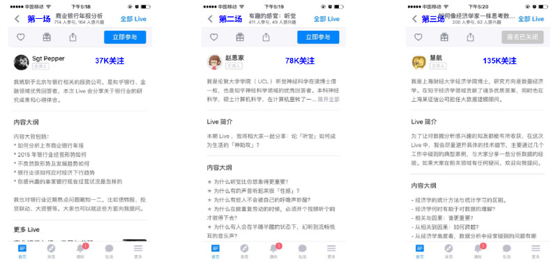 知乎live的產(chǎn)品演化軌跡及未來走向分析