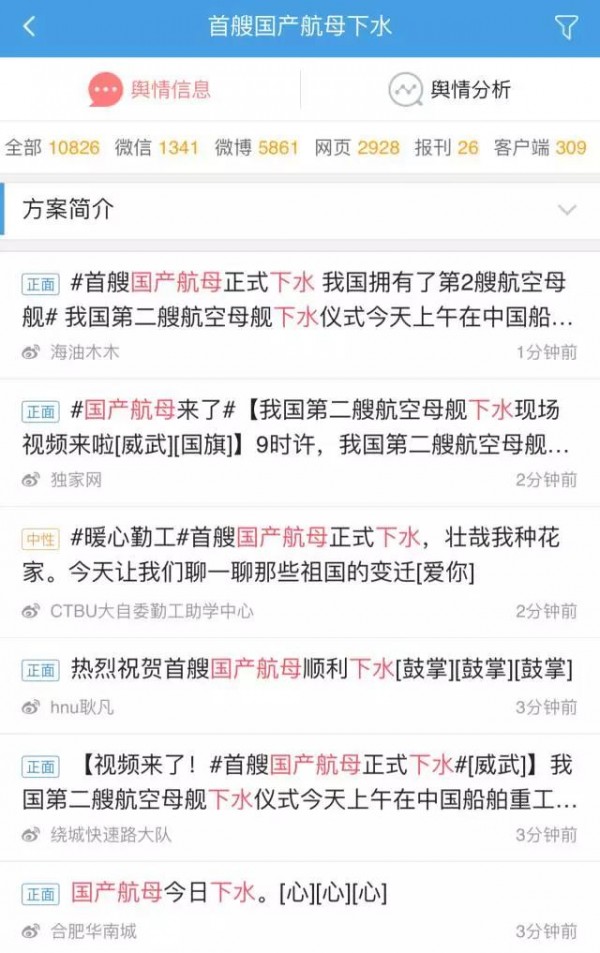 首艘國產(chǎn)航母下水，輿論怎么看