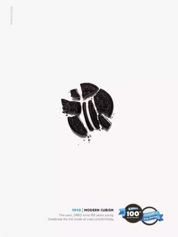 奧利奧廣告創(chuàng)意合集，只要一個(gè)奧利奧就夠了